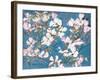 Dogwoods, Pink-Sharon Pitts-Framed Giclee Print