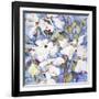 Dogwoods, White-Sharon Pitts-Framed Giclee Print