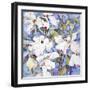 Dogwoods, White-Sharon Pitts-Framed Giclee Print