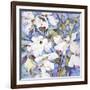 Dogwoods, White-Sharon Pitts-Framed Giclee Print