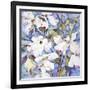 Dogwoods, White-Sharon Pitts-Framed Giclee Print