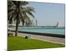 Doha Bay Waterfront, Doha, Qatar, Middle East-Charles Bowman-Mounted Photographic Print