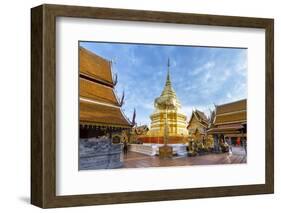 Doi Suthep Temple, Chiang Mai, Thailand, Southeast Asia, Asia-Alex Robinson-Framed Photographic Print