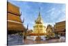 Doi Suthep Temple, Chiang Mai, Thailand, Southeast Asia, Asia-Alex Robinson-Stretched Canvas