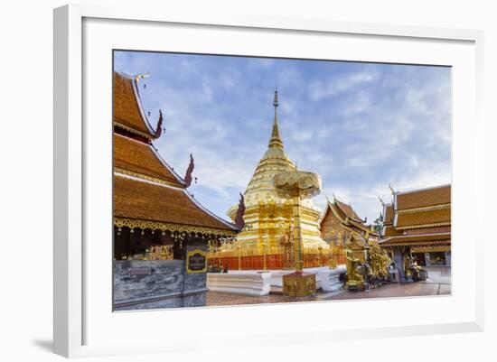 Doi Suthep Temple, Chiang Mai, Thailand, Southeast Asia, Asia-Alex Robinson-Framed Photographic Print