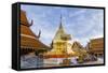 Doi Suthep Temple, Chiang Mai, Thailand, Southeast Asia, Asia-Alex Robinson-Framed Stretched Canvas