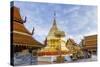 Doi Suthep Temple, Chiang Mai, Thailand, Southeast Asia, Asia-Alex Robinson-Stretched Canvas