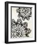 Doilies I-N. Harbick-Framed Art Print