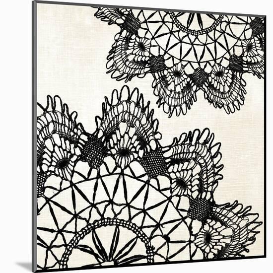 Doilies Sq I-N. Harbick-Mounted Art Print