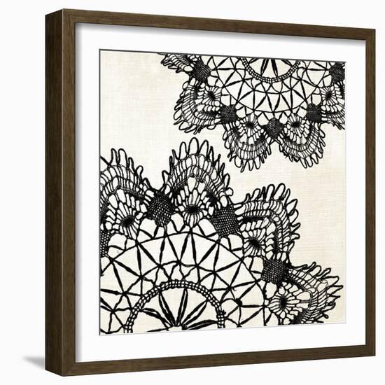 Doilies Sq I-N. Harbick-Framed Art Print