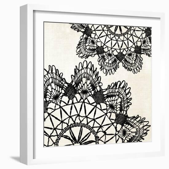 Doilies Sq I-N. Harbick-Framed Art Print