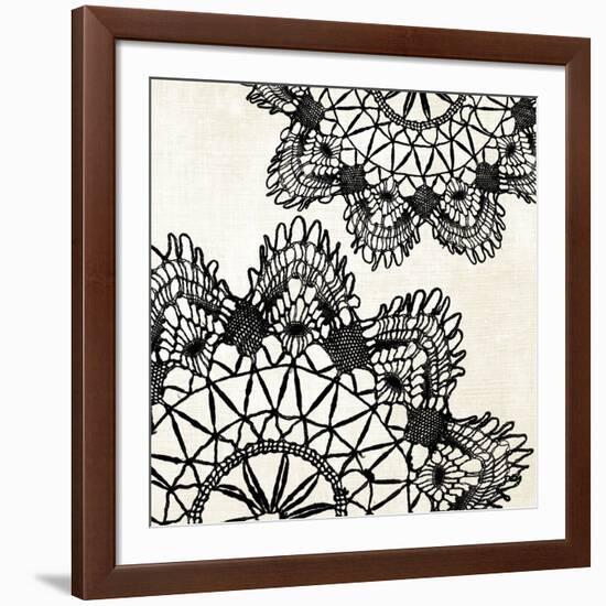 Doilies Sq I-N. Harbick-Framed Art Print