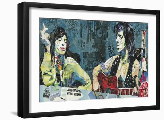 Doin’ Our Thing-Ines Kouidis-Framed Giclee Print