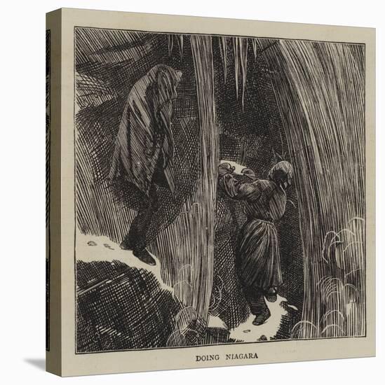 Doing Niagara-Arthur Boyd Houghton-Stretched Canvas