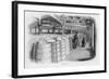 Doing the Ale Rounds at Barclay and Perkins Brewery-null-Framed Art Print