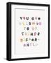 Doing Things Differently-Archie Stone-Framed Giclee Print