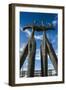 Dois Candangos (The Warriors), Monument of Builders of Brasilia, Brazil, South America-Michael Runkel-Framed Photographic Print