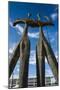 Dois Candangos (The Warriors), Monument of Builders of Brasilia, Brazil, South America-Michael Runkel-Mounted Photographic Print