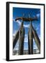 Dois Candangos (The Warriors), Monument of Builders of Brasilia, Brazil, South America-Michael Runkel-Framed Photographic Print