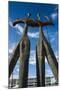 Dois Candangos (The Warriors), Monument of Builders of Brasilia, Brazil, South America-Michael Runkel-Mounted Photographic Print