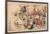 Doke Hyakumanben-Kawanabe Kyosai-Framed Giclee Print