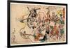 Doke Hyakumanben-Kawanabe Kyosai-Framed Giclee Print