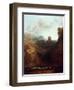 Dolbadern Castle, North Wales-J. M. W. Turner-Framed Giclee Print