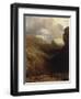 Dolbardern Castle-J. M. W. Turner-Framed Giclee Print