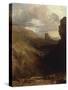 Dolbardern Castle-J. M. W. Turner-Stretched Canvas