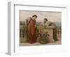 Dolce far Niente, 1882 (Oil on Canvas)-Charles Edward Perugini-Framed Giclee Print