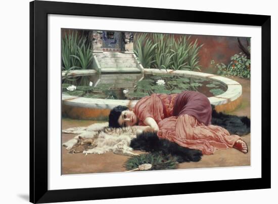 Dolce Far Niente, 1904-John William Godward-Framed Giclee Print