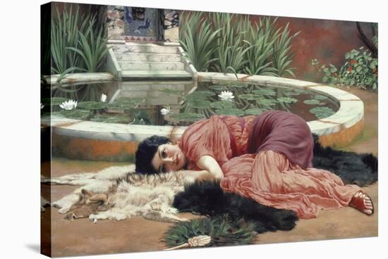 Dolce Far Niente, 1904-John William Godward-Stretched Canvas