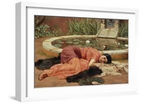 Dolce Far Niente, 1904-John William Godward-Framed Giclee Print