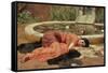 Dolce Far Niente, 1904-John William Godward-Framed Stretched Canvas