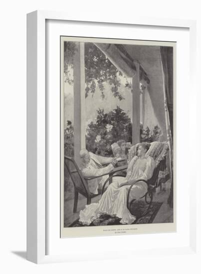 Dolce Far Niente, Life in an Indian Bungalow-Richard Caton Woodville II-Framed Giclee Print