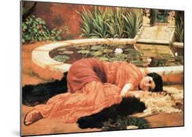 Dolce Far Niente-John William Godward-Mounted Art Print