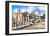 Dolce Vita Rome Collection - Antique Ruins Rome III-Philippe Hugonnard-Framed Photographic Print