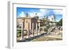 Dolce Vita Rome Collection - Antique Ruins Rome III-Philippe Hugonnard-Framed Photographic Print