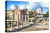 Dolce Vita Rome Collection - Antique Ruins Rome III-Philippe Hugonnard-Stretched Canvas