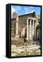 Dolce Vita Rome Collection - Antique Ruins Rome IV-Philippe Hugonnard-Framed Stretched Canvas