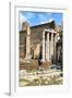 Dolce Vita Rome Collection - Antique Ruins Rome IV-Philippe Hugonnard-Framed Photographic Print