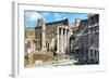 Dolce Vita Rome Collection - Antique Ruins Rome V-Philippe Hugonnard-Framed Photographic Print