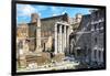 Dolce Vita Rome Collection - Antique Ruins Rome V-Philippe Hugonnard-Framed Photographic Print