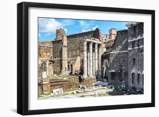 Dolce Vita Rome Collection - Antique Ruins Rome V-Philippe Hugonnard-Framed Photographic Print