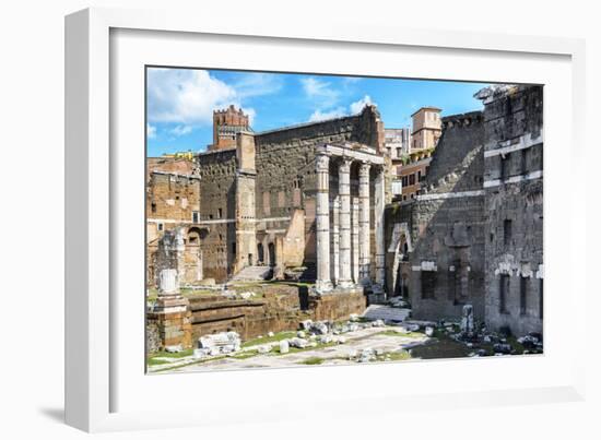 Dolce Vita Rome Collection - Antique Ruins Rome V-Philippe Hugonnard-Framed Photographic Print