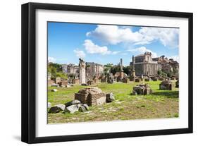 Dolce Vita Rome Collection - Antique Ruins Rome-Philippe Hugonnard-Framed Photographic Print