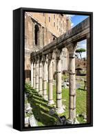 Dolce Vita Rome Collection - Architecture Columns-Philippe Hugonnard-Framed Stretched Canvas