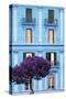 Dolce Vita Rome Collection - Blue Building Facade II-Philippe Hugonnard-Stretched Canvas