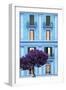 Dolce Vita Rome Collection - Blue Building Facade II-Philippe Hugonnard-Framed Photographic Print