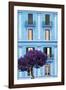 Dolce Vita Rome Collection - Blue Building Facade II-Philippe Hugonnard-Framed Photographic Print